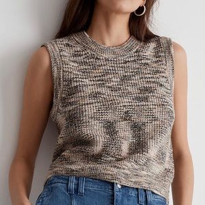 Madewell space dyed sweater vest